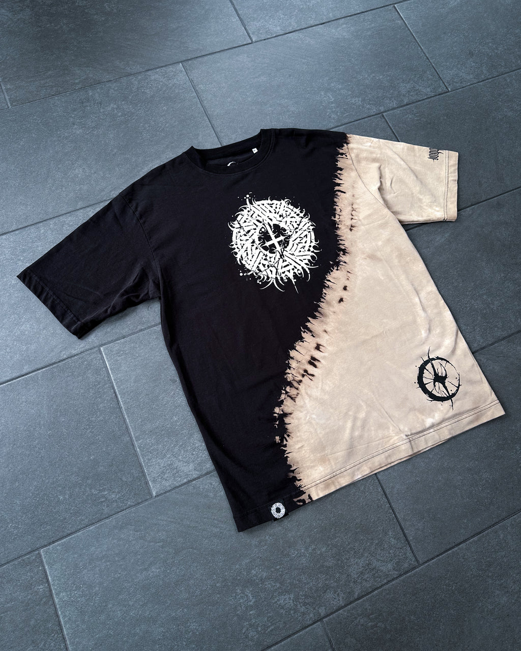 *1of1* Big circle Tee - Hand-dyed SIZE XL