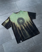 *1of1* Big circle Tee - Bleach-dyed SIZE S