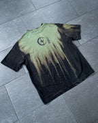 *1of1* Big circle Tee - Bleach-dyed SIZE S