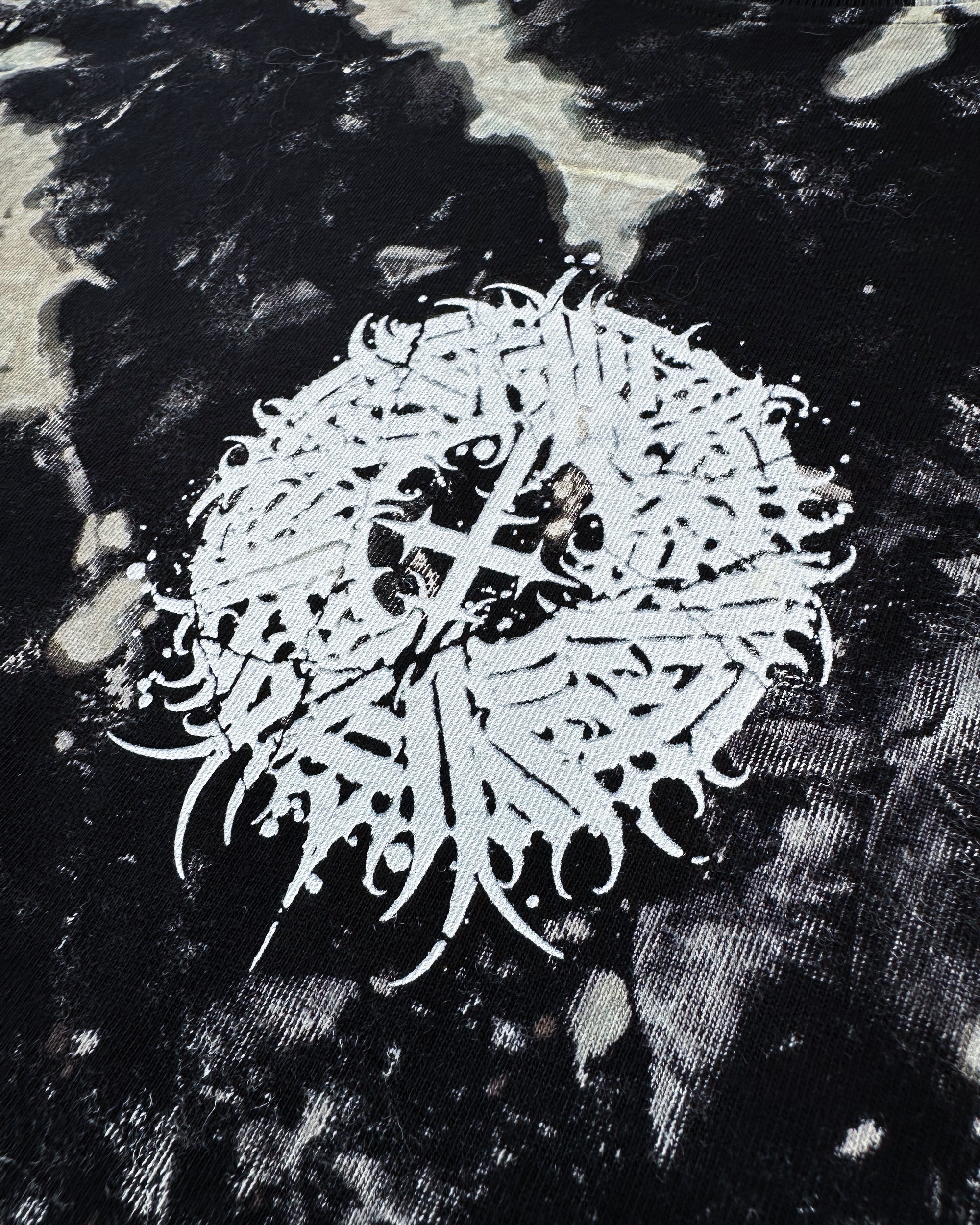 *1of1* Small circle Tee - Hand-printed SIZE XXL