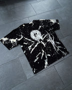 *1of1* Small circle Tee - Hand-printed SIZE XXL
