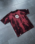 *1of1* Small circle Tee - Bleach-dyed SIZE L