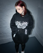 *1of1* Metal logo - Oversized Hoodie Size XL