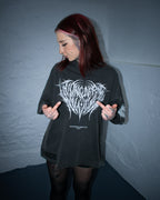 Metal logo - Oversized Boxy Tee