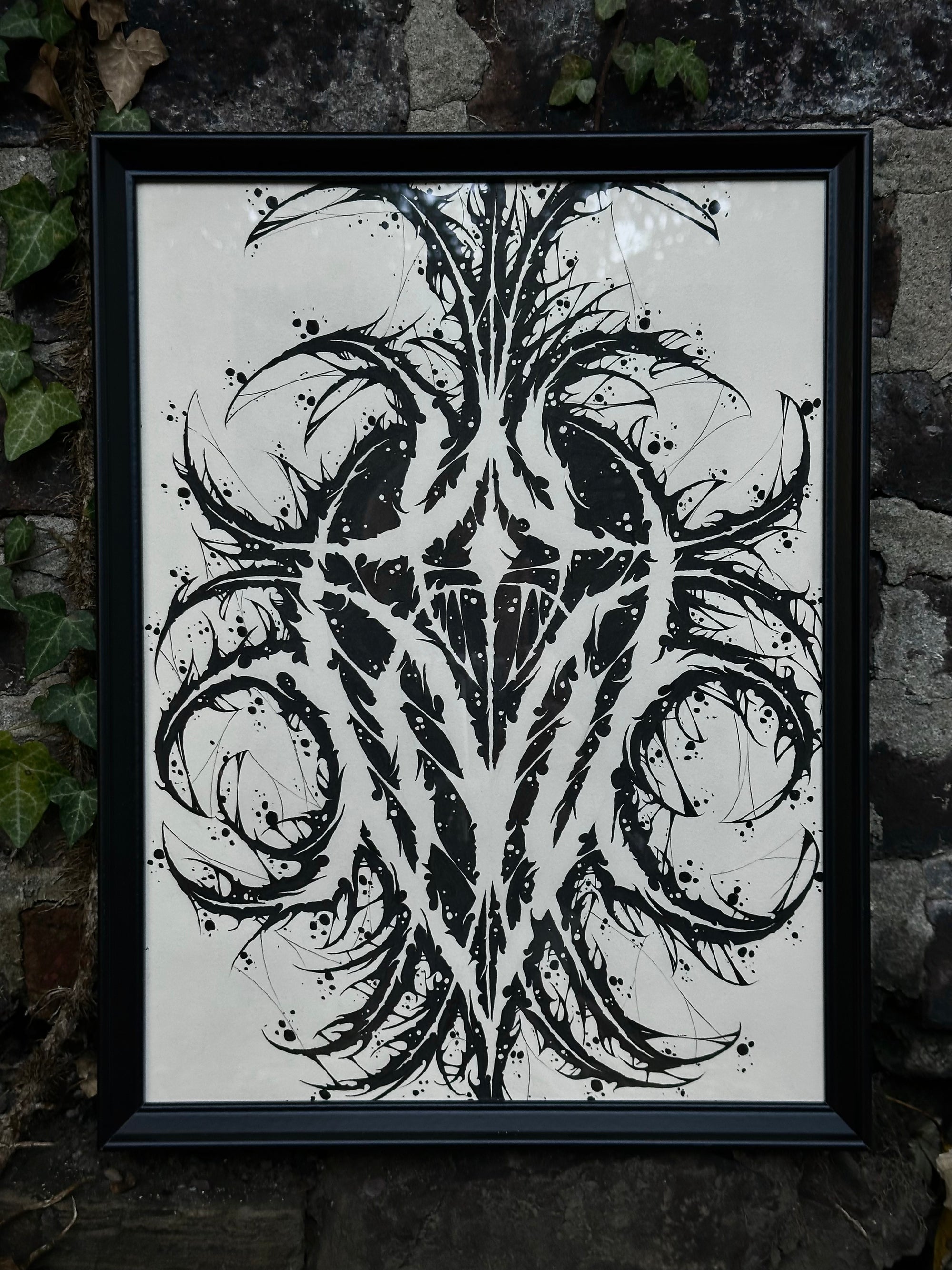 *1OF1* Original - Negative ornament - 2021