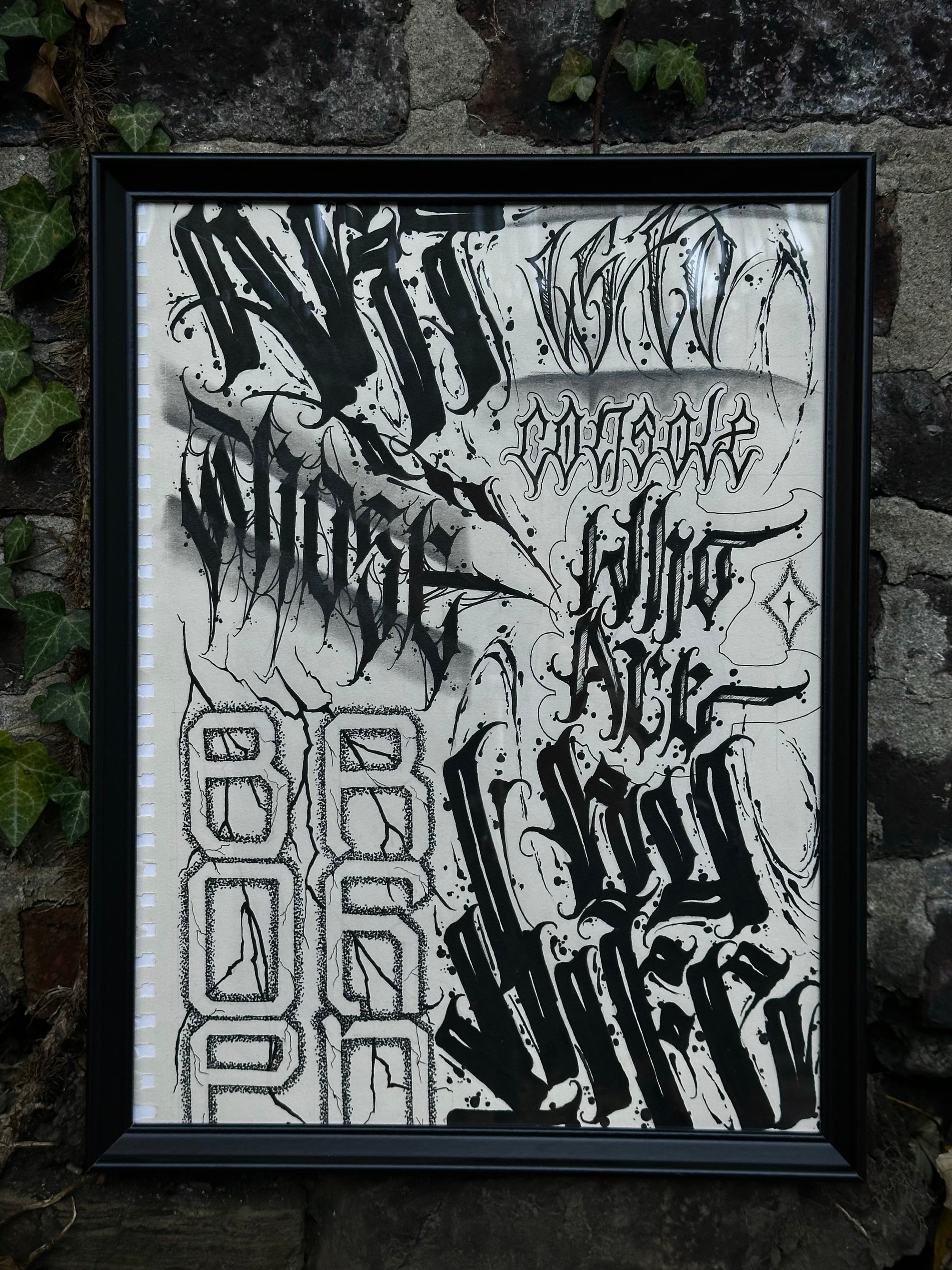 *1OF1* Original - Lettering - 2022