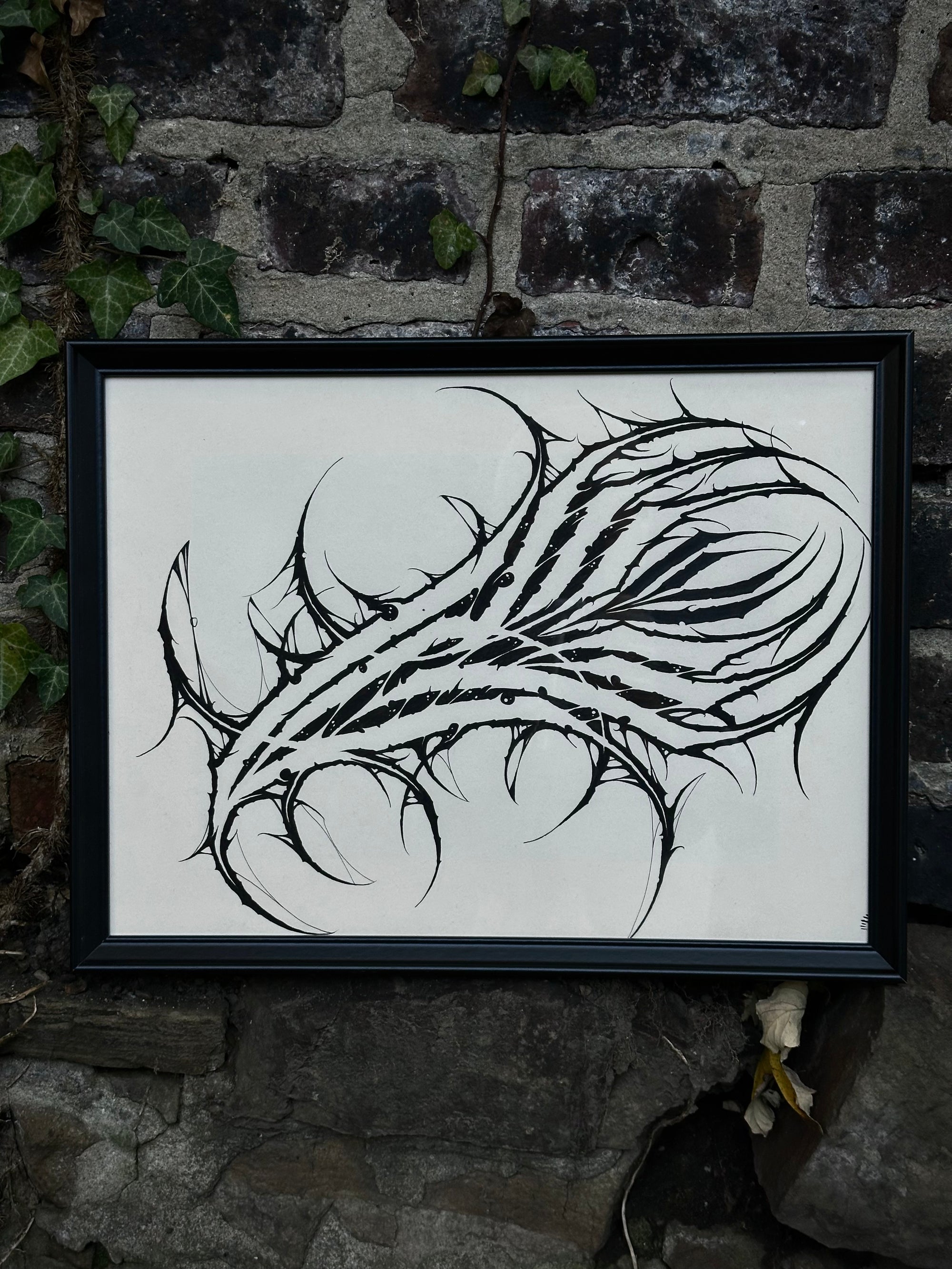 *1OF1* Original - Negative ornament - 2021