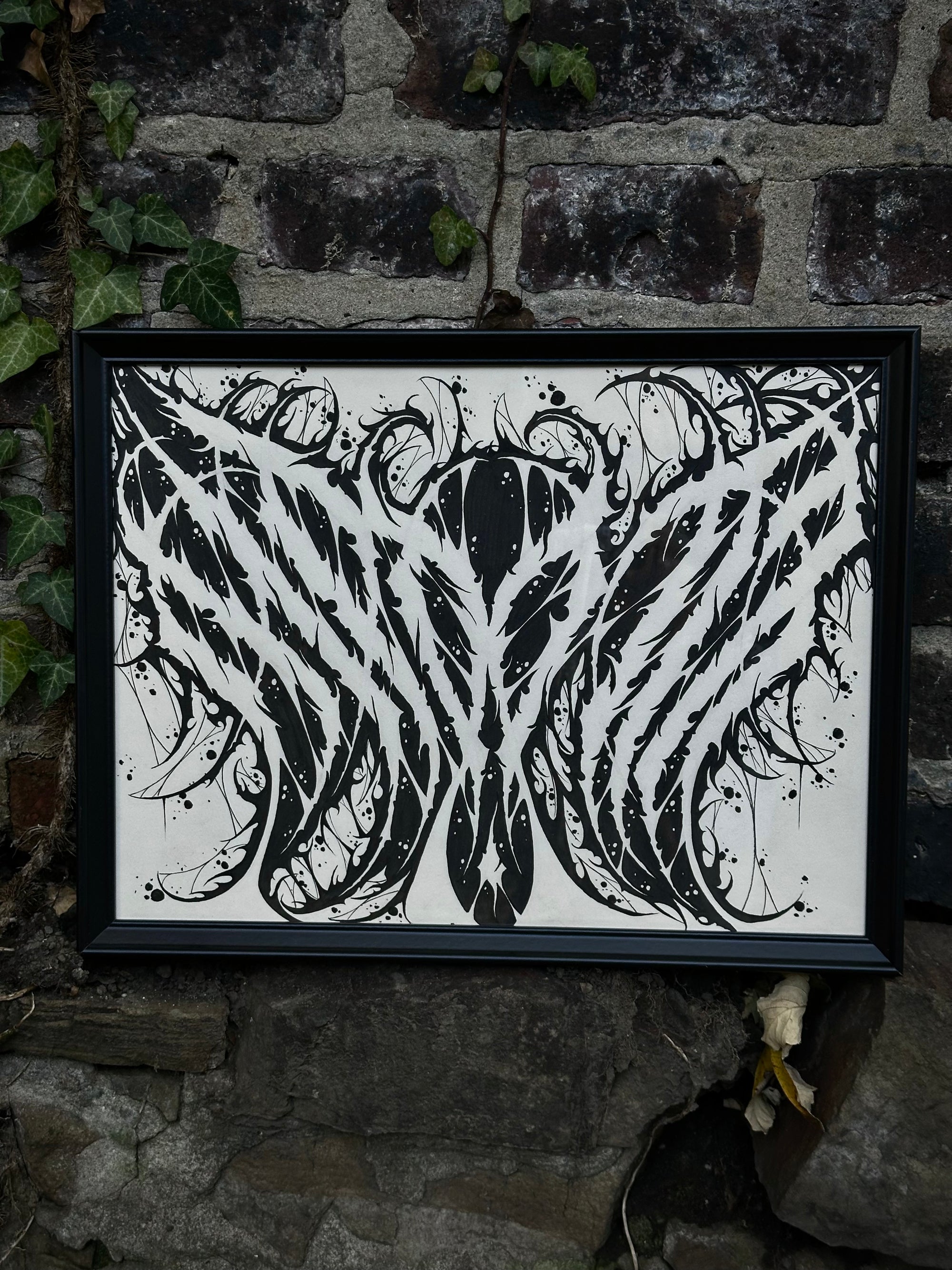 *1OF1* Original - negative ornaments - 2021