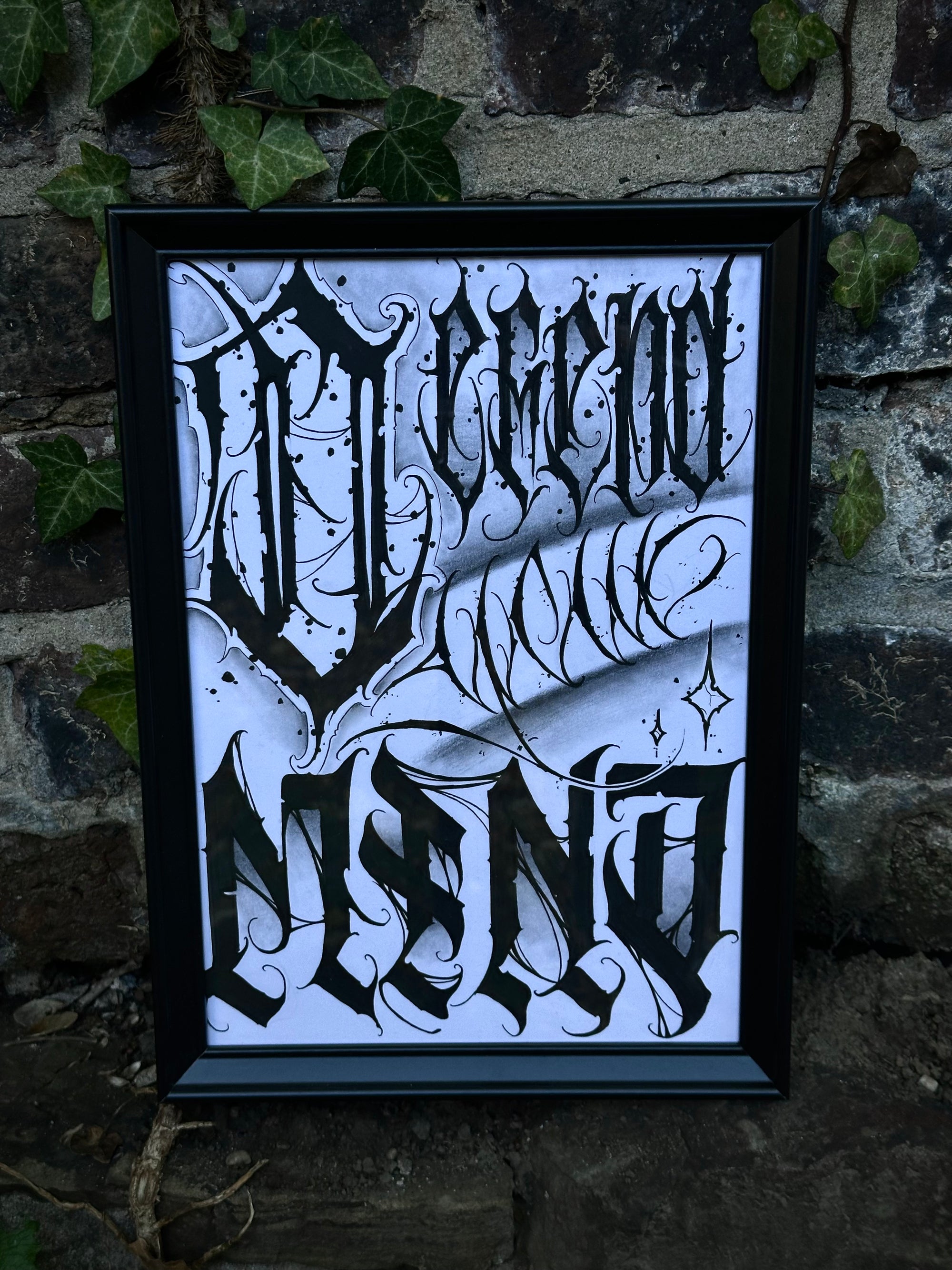 *1OF1* Original Art - Defend your mind - 2023