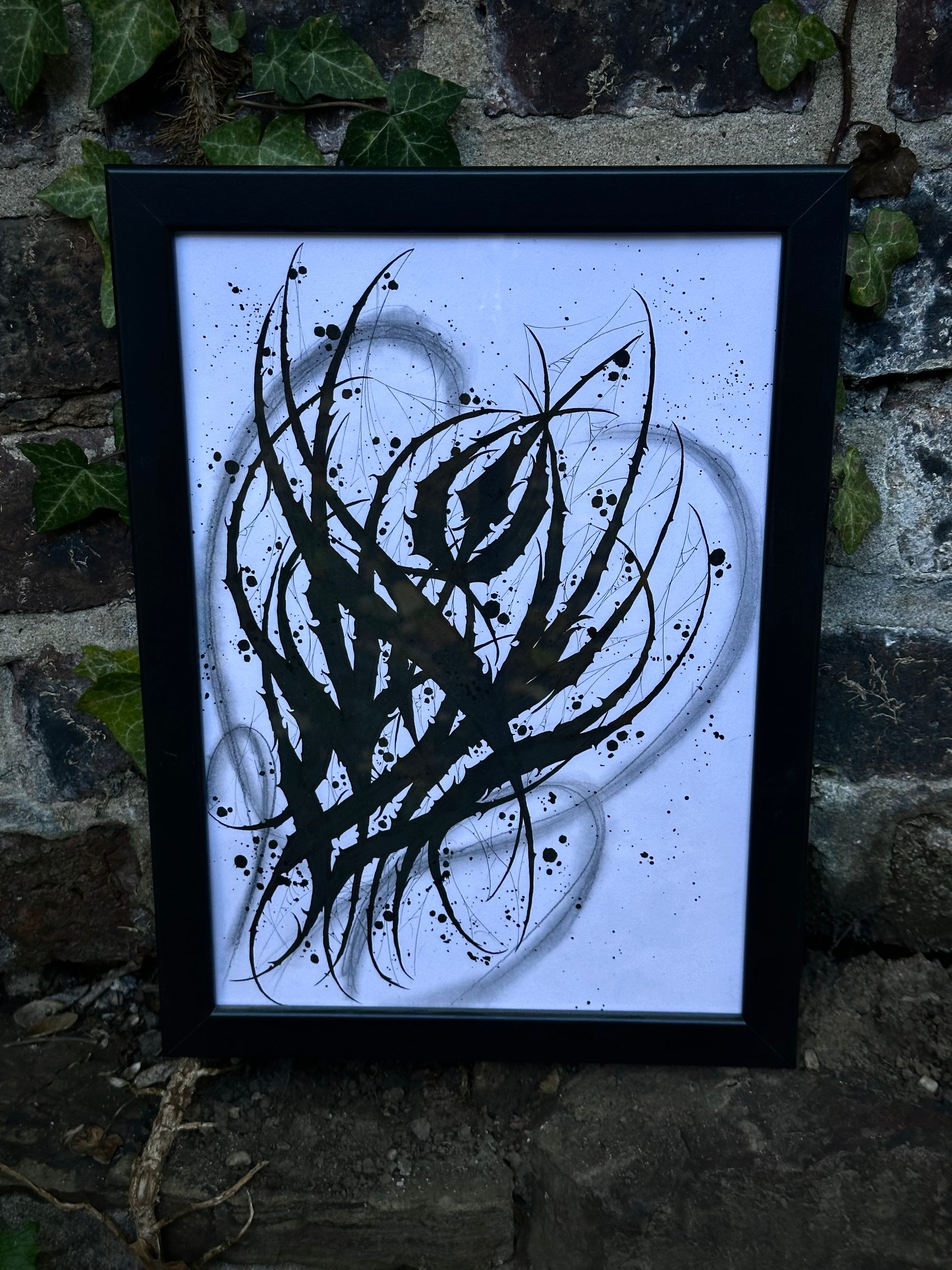 *1OF1* Original Art - Dark ornament - 2022