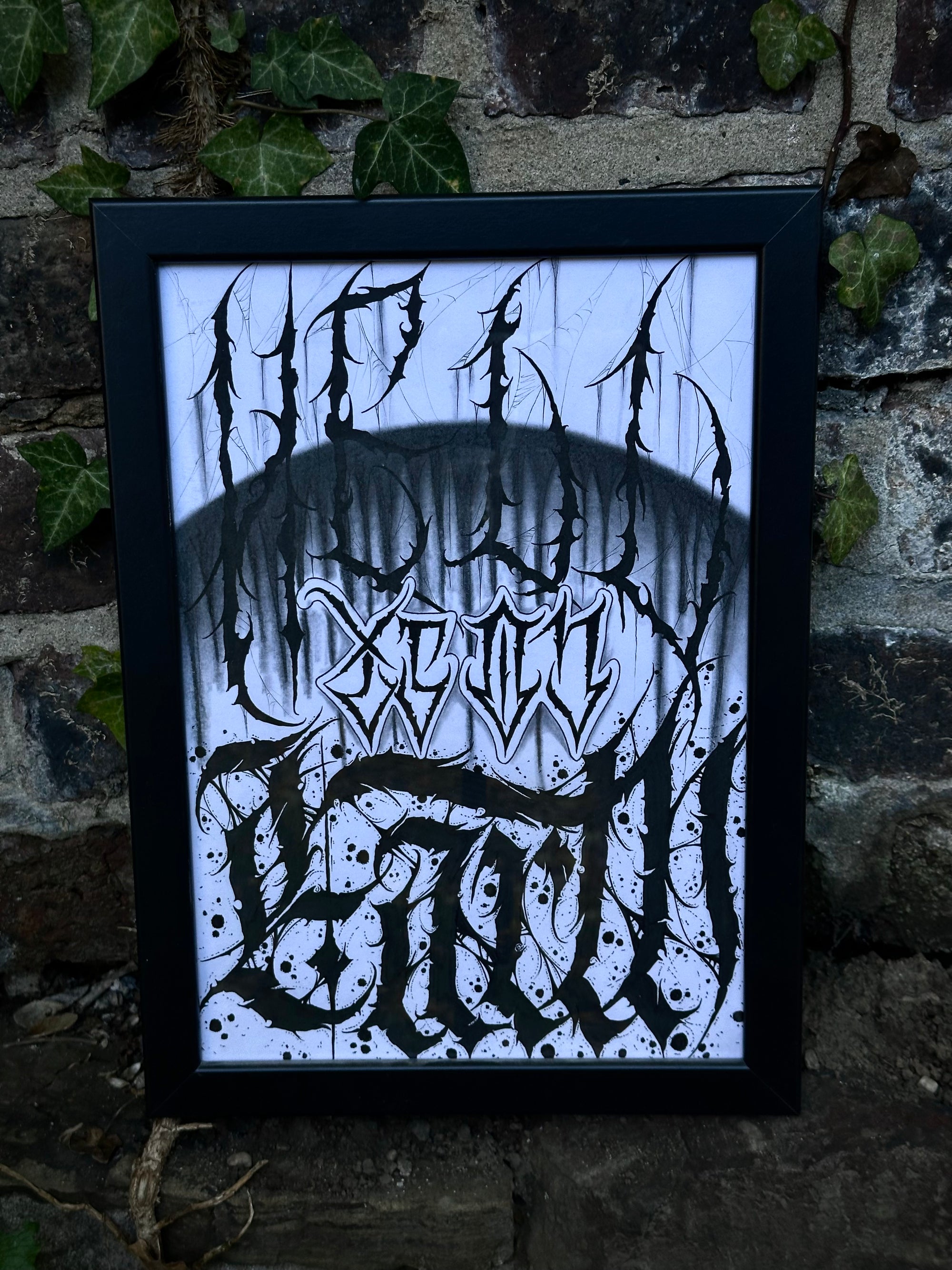 *1OF1* Original Art - Hell is on earth - 2021