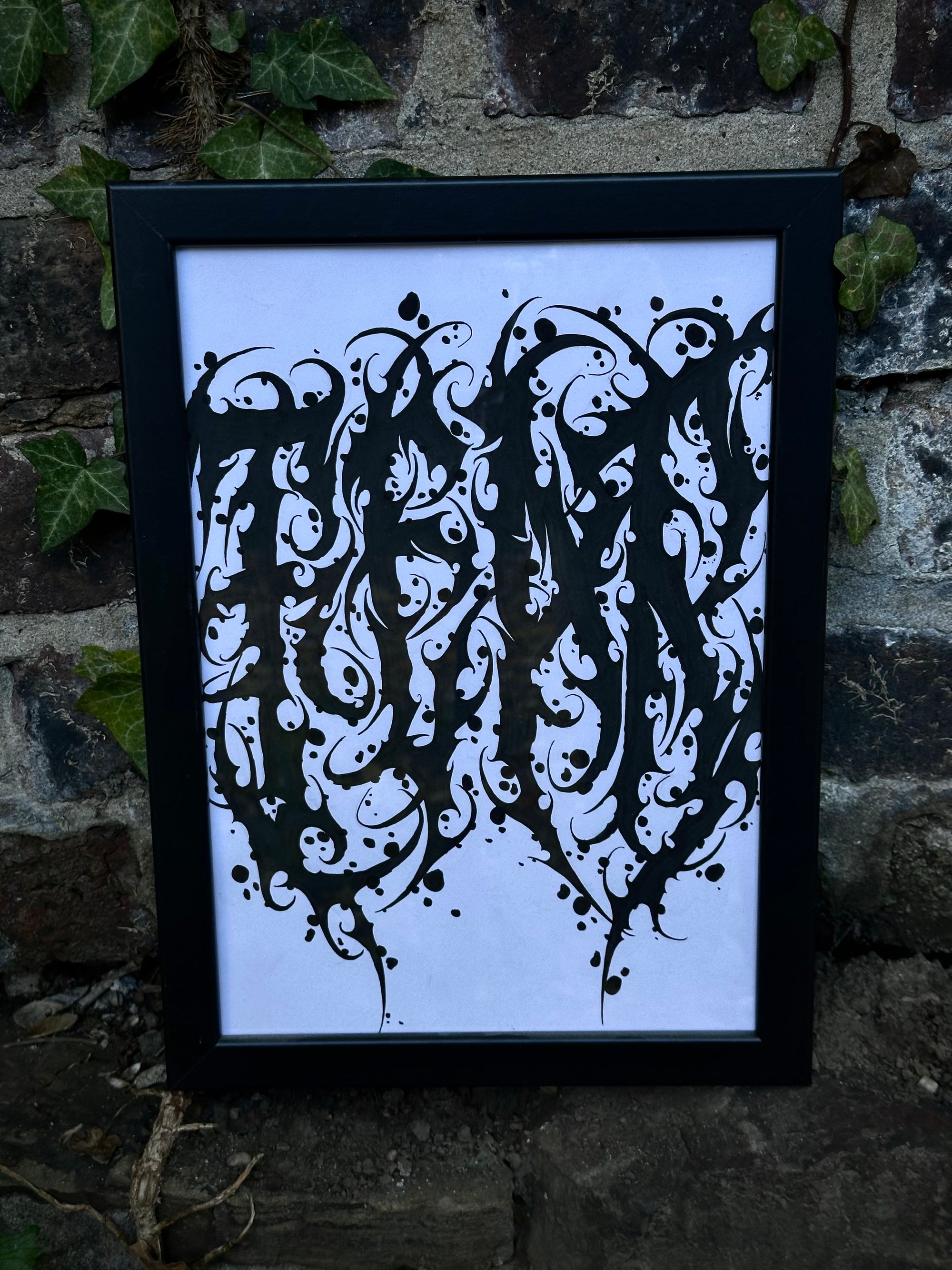 *1OF1* Original Art - FEAR - 2021