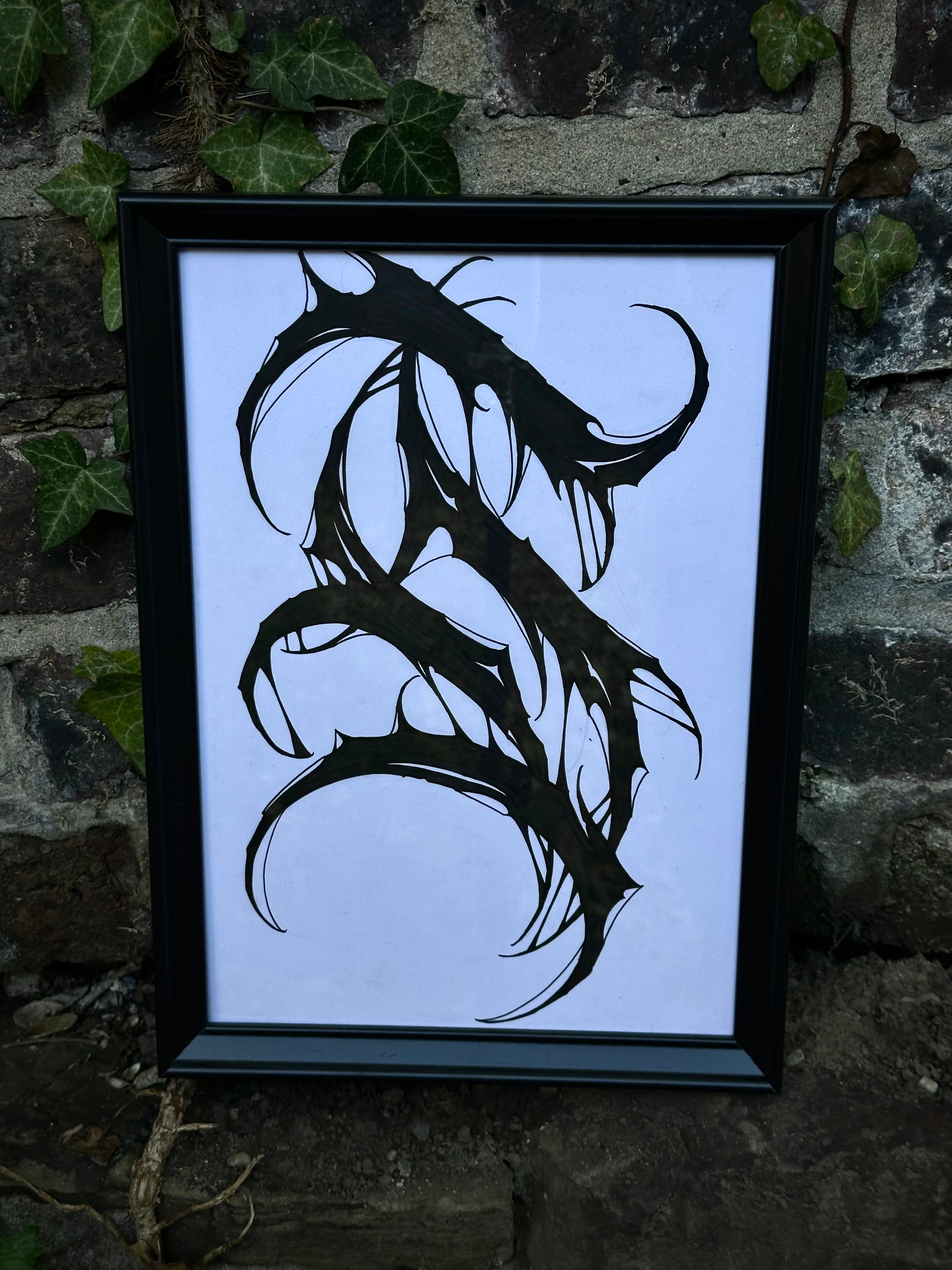 *1OF1* Original Art - LETTER S - 2021