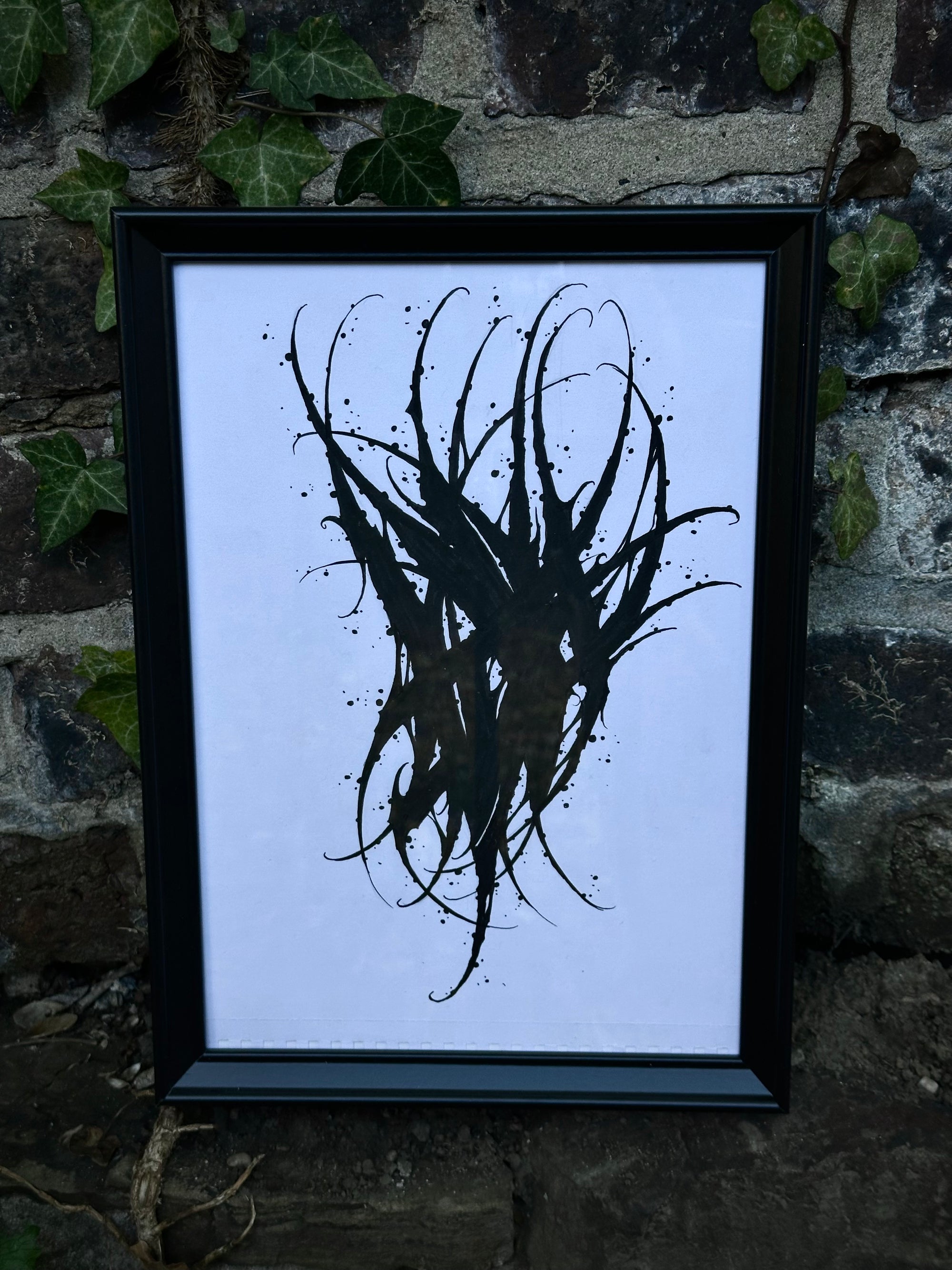 *1OF1* Original Art - Dark ornament - 2022