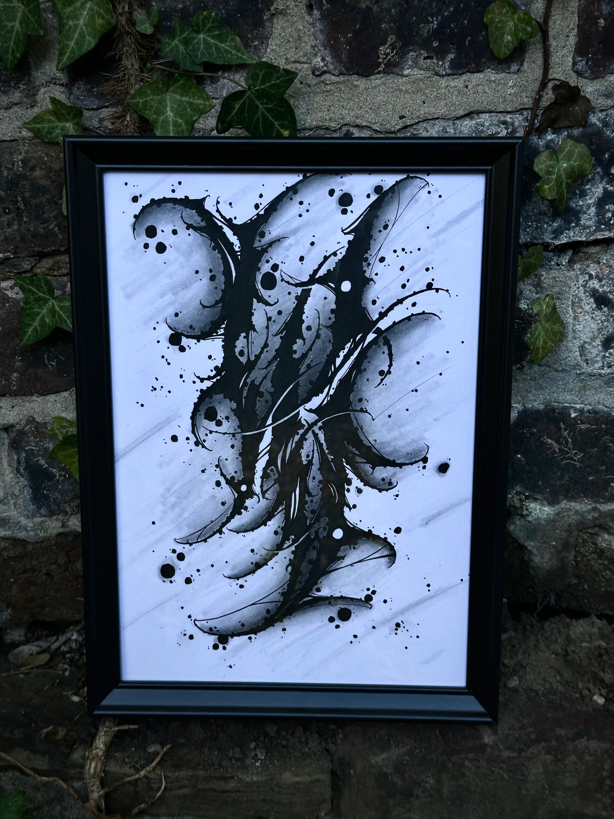 *1OF1* Original Art - Letter W - 2021