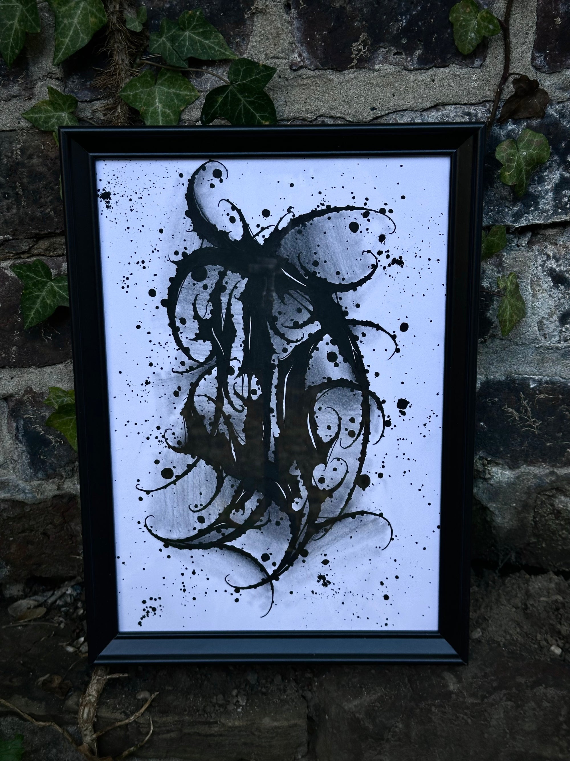 *1OF1* Original Art - Letter D - 2022