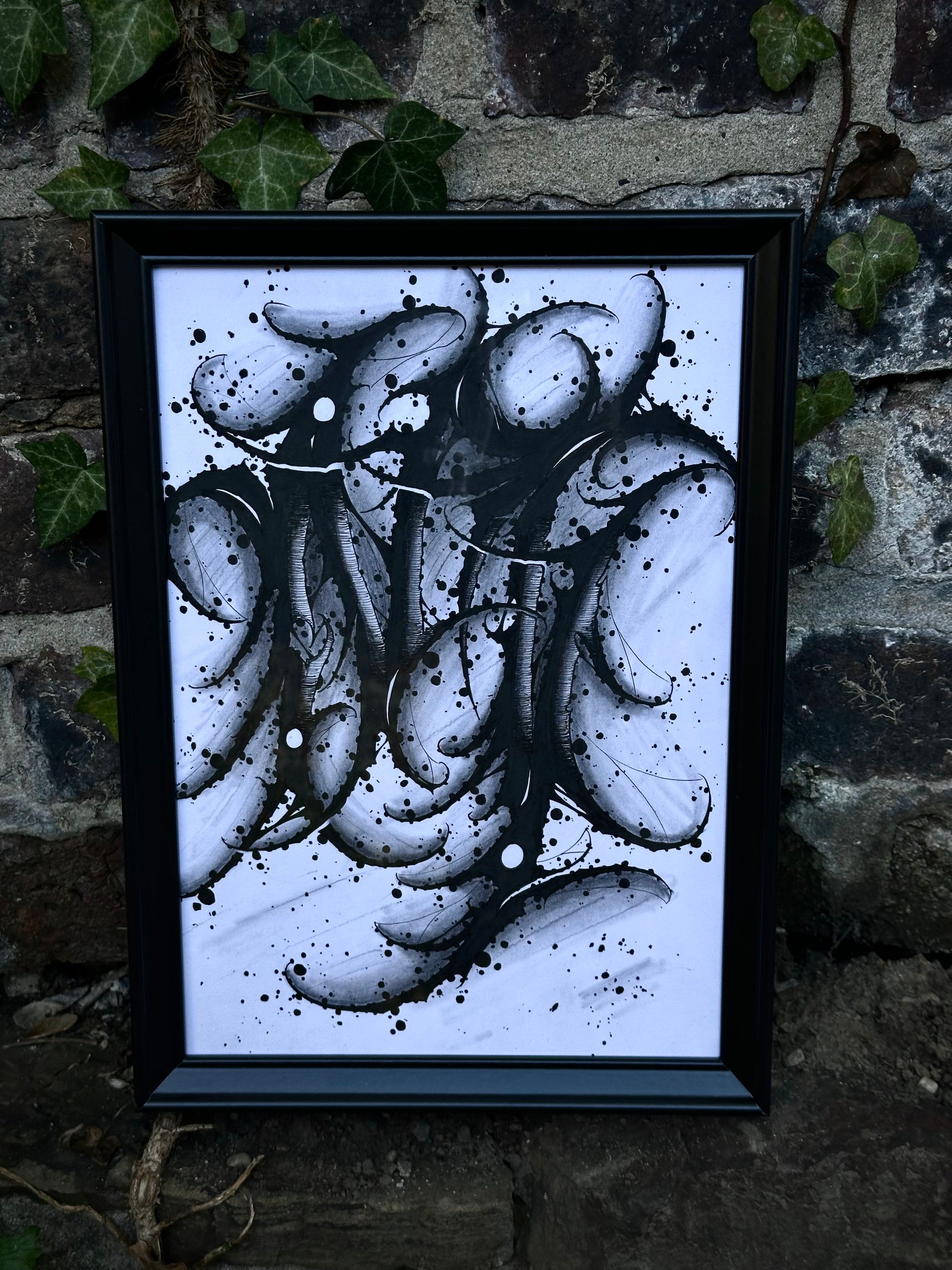 *1OF1* Original Art - Letter M - 2021