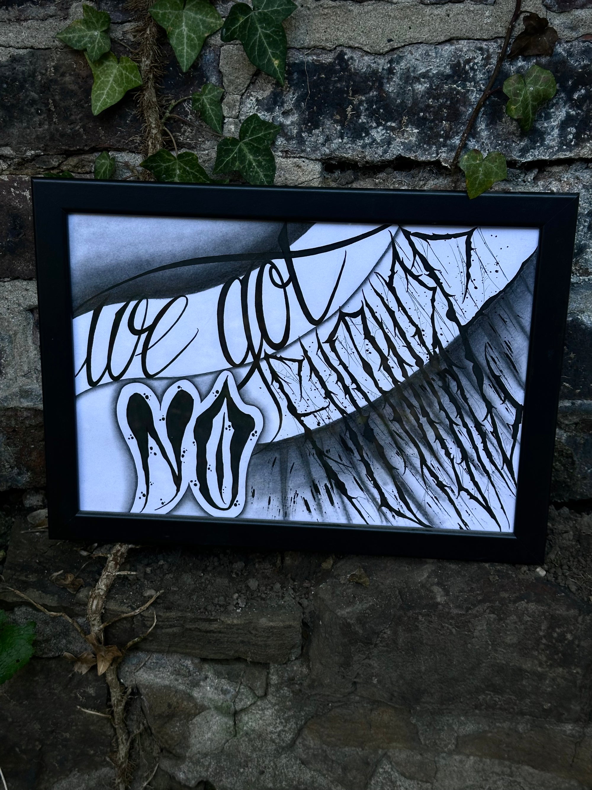 *1OF1* Original Art - we got no future - 2021