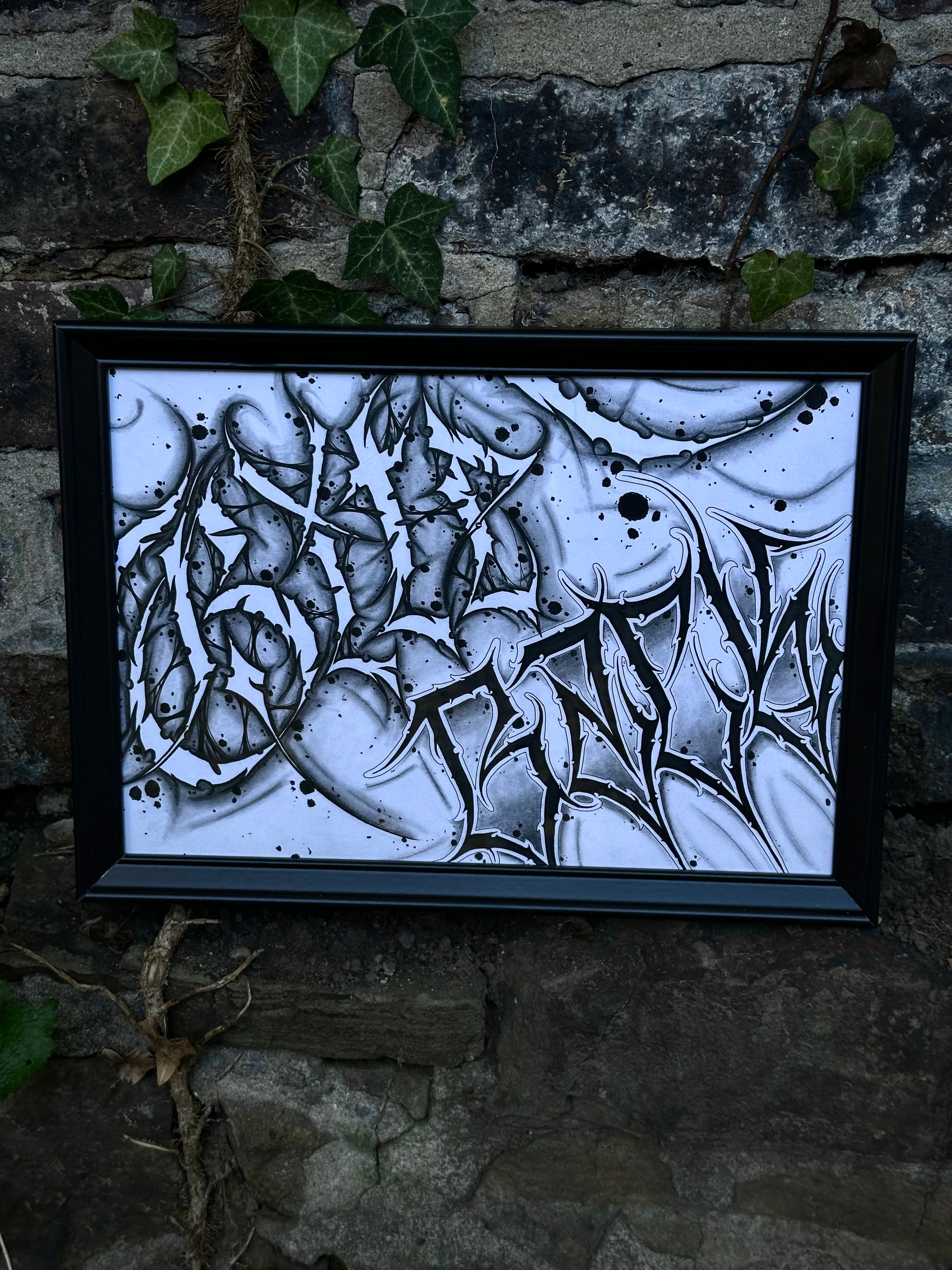 *1OF1* Original Art - Bite back - 2021