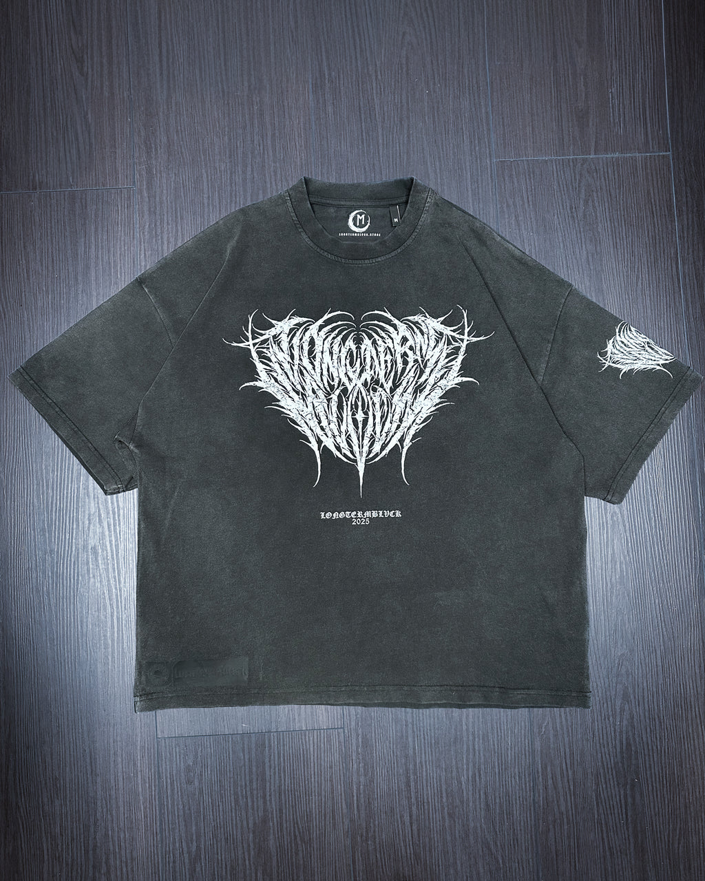 Metal logo - Oversized Boxy Tee