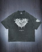 Metal logo - Oversized Boxy Tee