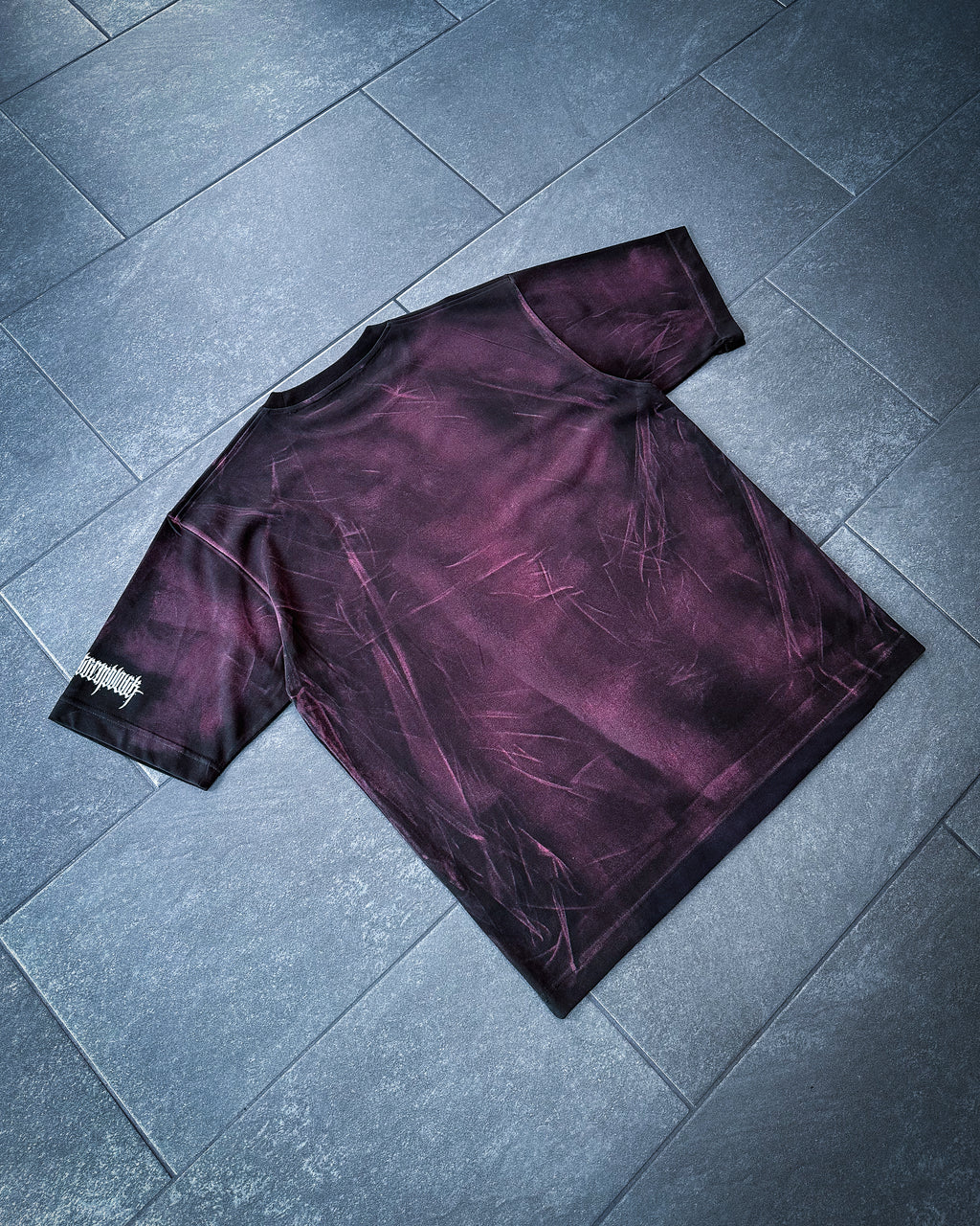 *READY TO SHIP* 1of1 Circle Tee - Handpainted SIZE L