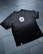 *1of1* Small circle Tee - Handpainted SIZE S