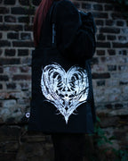 Tote bag - Darklettering heart