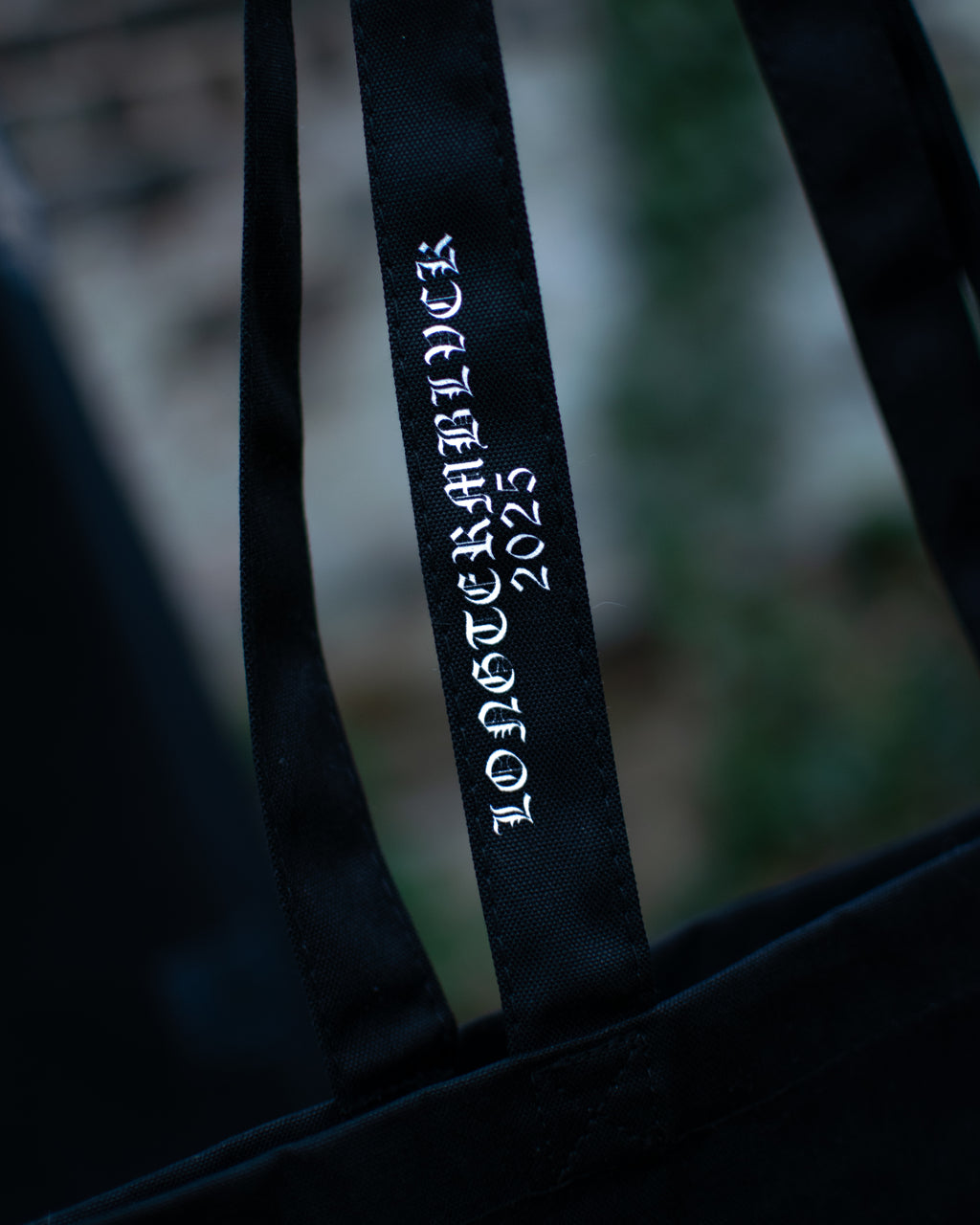 Tote bag - Darklettering heart