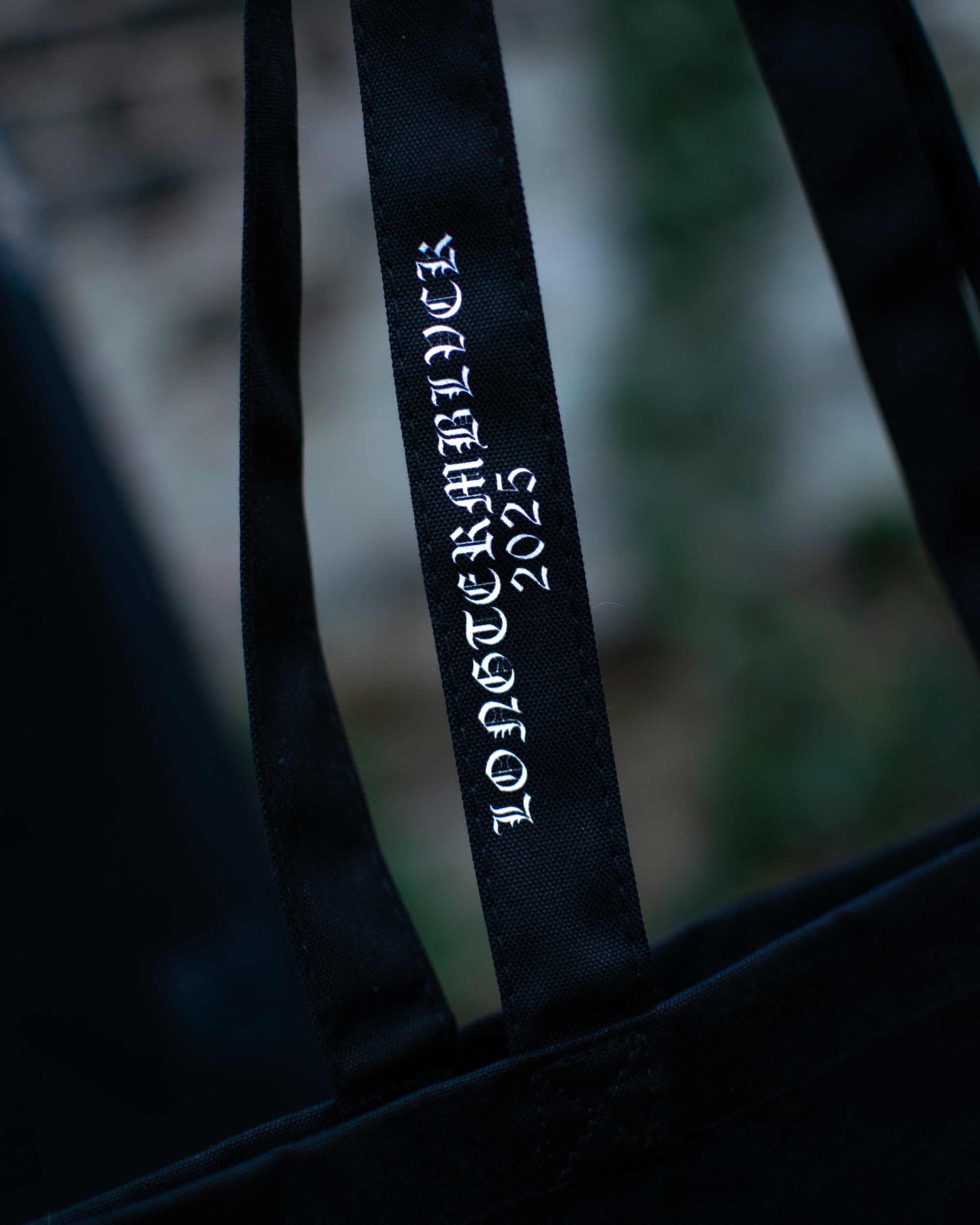 Tote bag - Darklettering heart